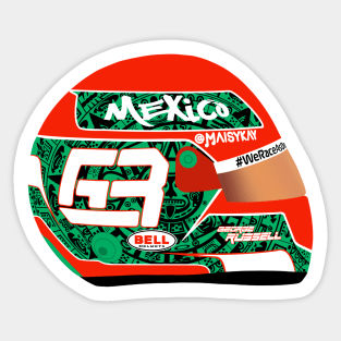 George Russell - Mexico GP Helmet Sticker